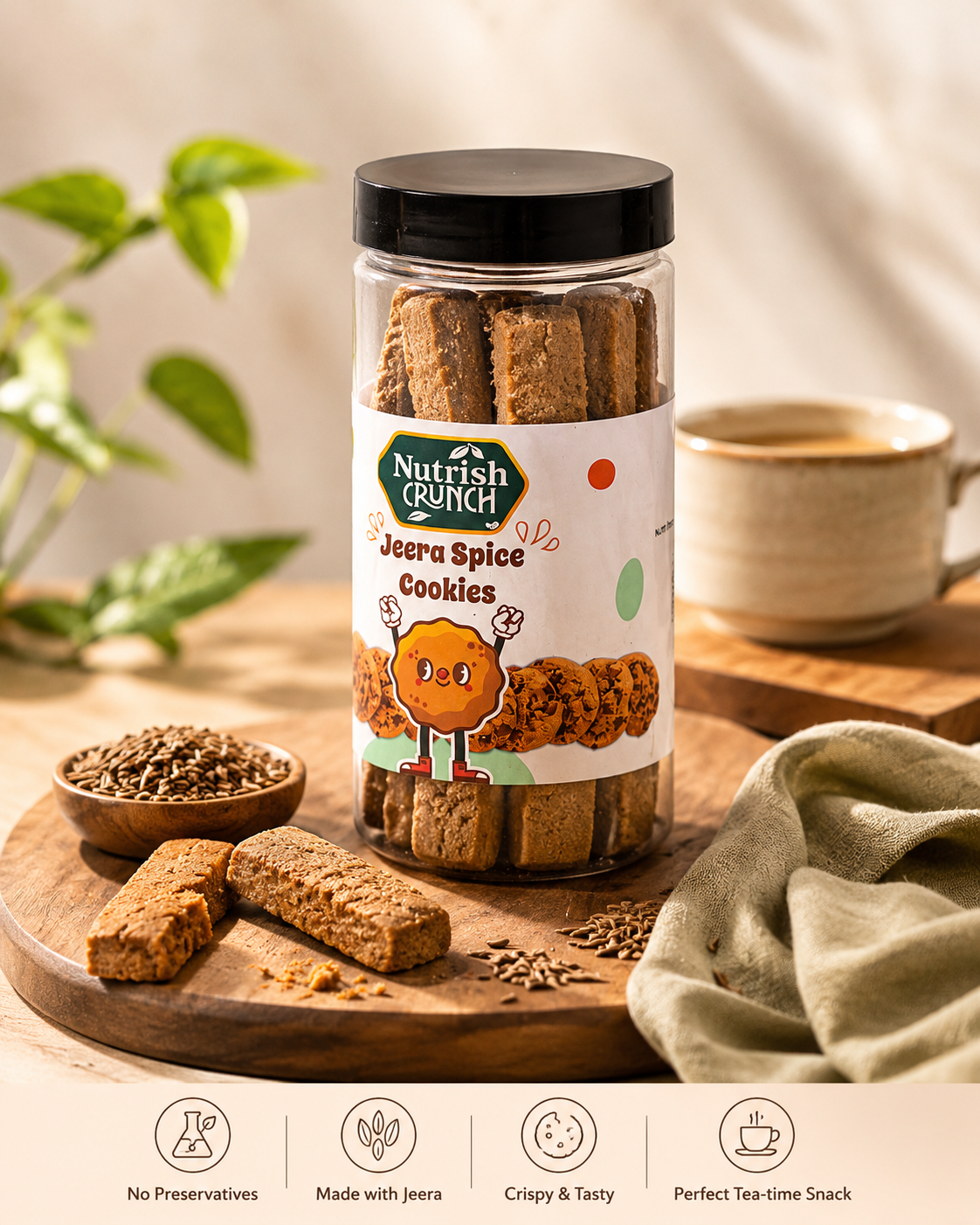 Jeera Spice Cookies