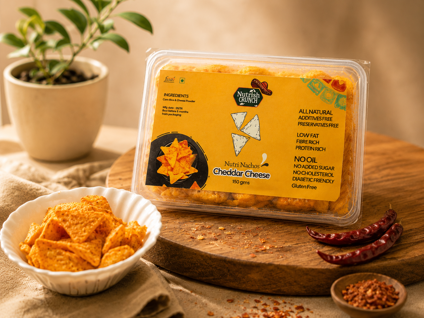 Nutri Nachos – Cheddar Cheese